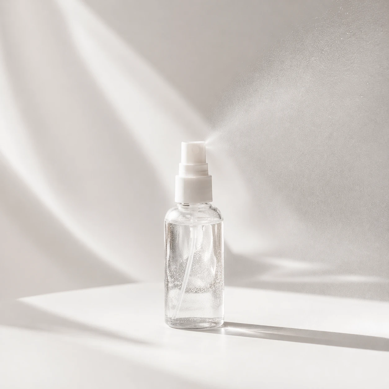 Hydrating face mist spray bottle